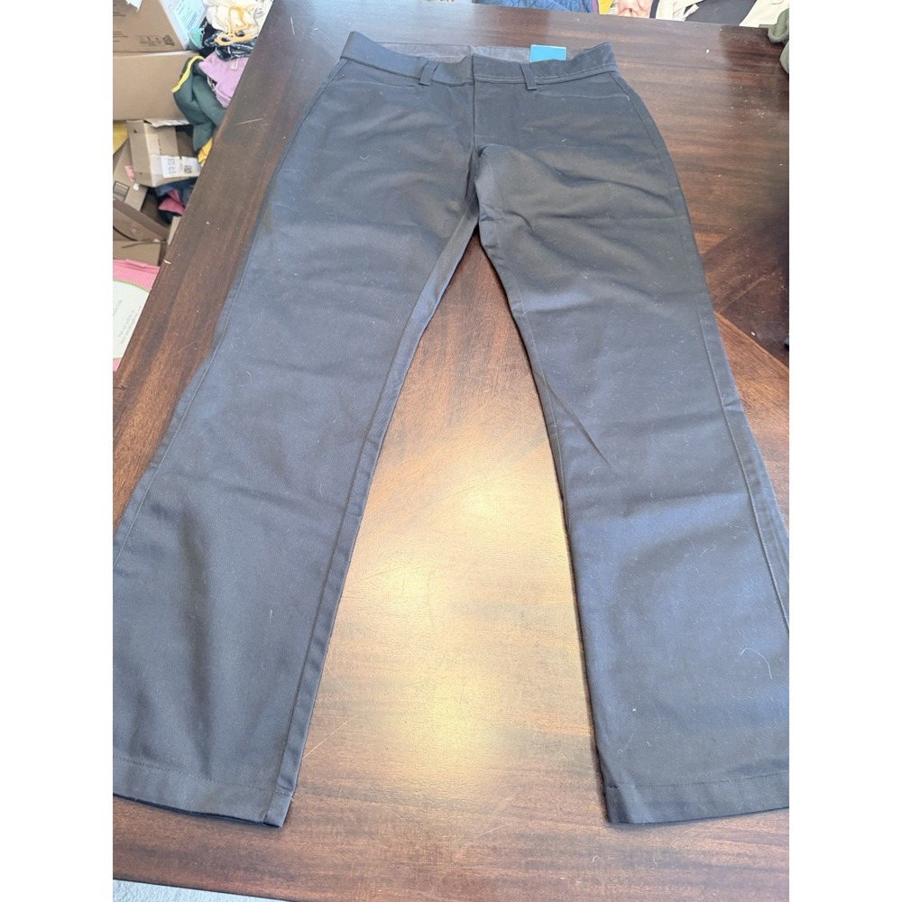 culver s restaurant work pants Black womens 2/30L. size 2